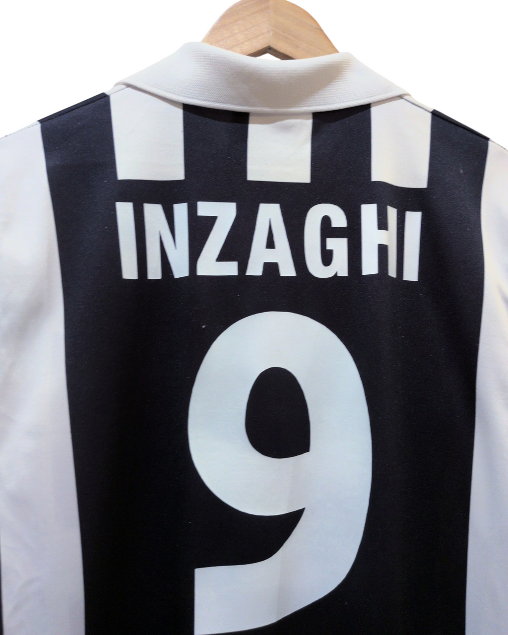 1998-99 Juventus Kappa Basic Home Shirt #9 Inzaghi - (XXL.Boys)