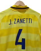 2003-04 Inter Milan Nike Away Shirt #4 J.Zanetti - (S)