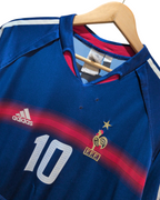 2004-06 France Adidas Home Shirt #10 Zidane - (XL)