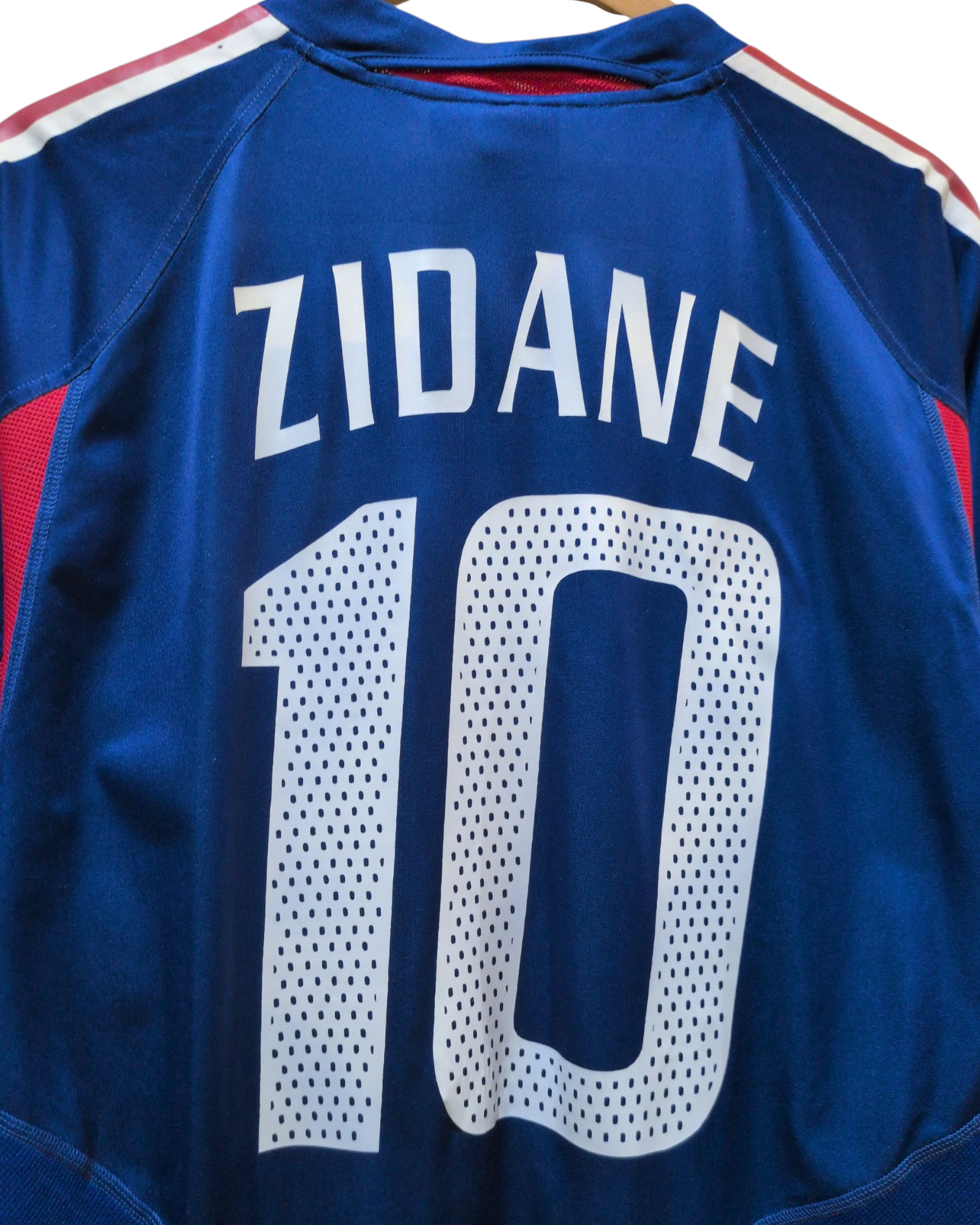 2004-06 France Adidas Home Shirt #10 Zidane - (XL)