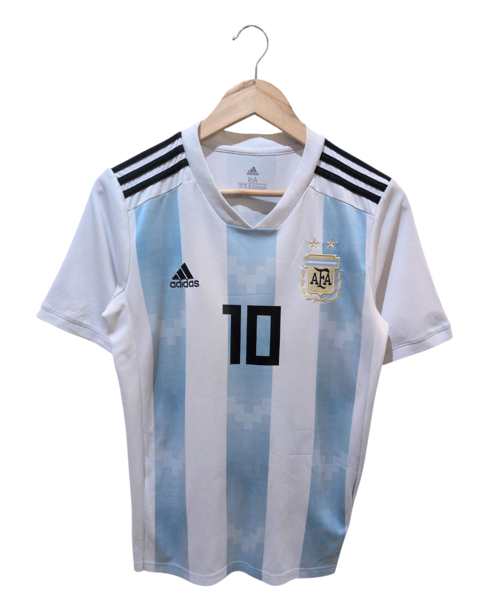 2018-19 Argentina Adidas Home Shirt #10 Messi - (XL.Boys)