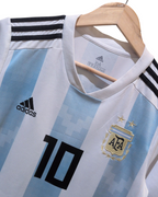 2018-19 Argentina Adidas Home Shirt #10 Messi - (XL.Boys)