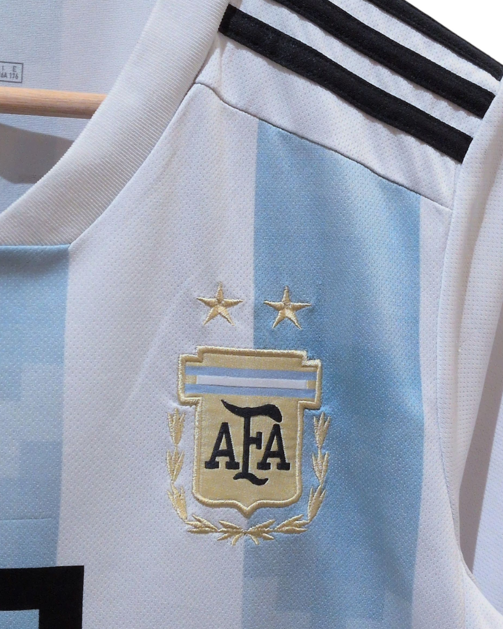 2018-19 Argentina Adidas Home Shirt #10 Messi - (XL.Boys)