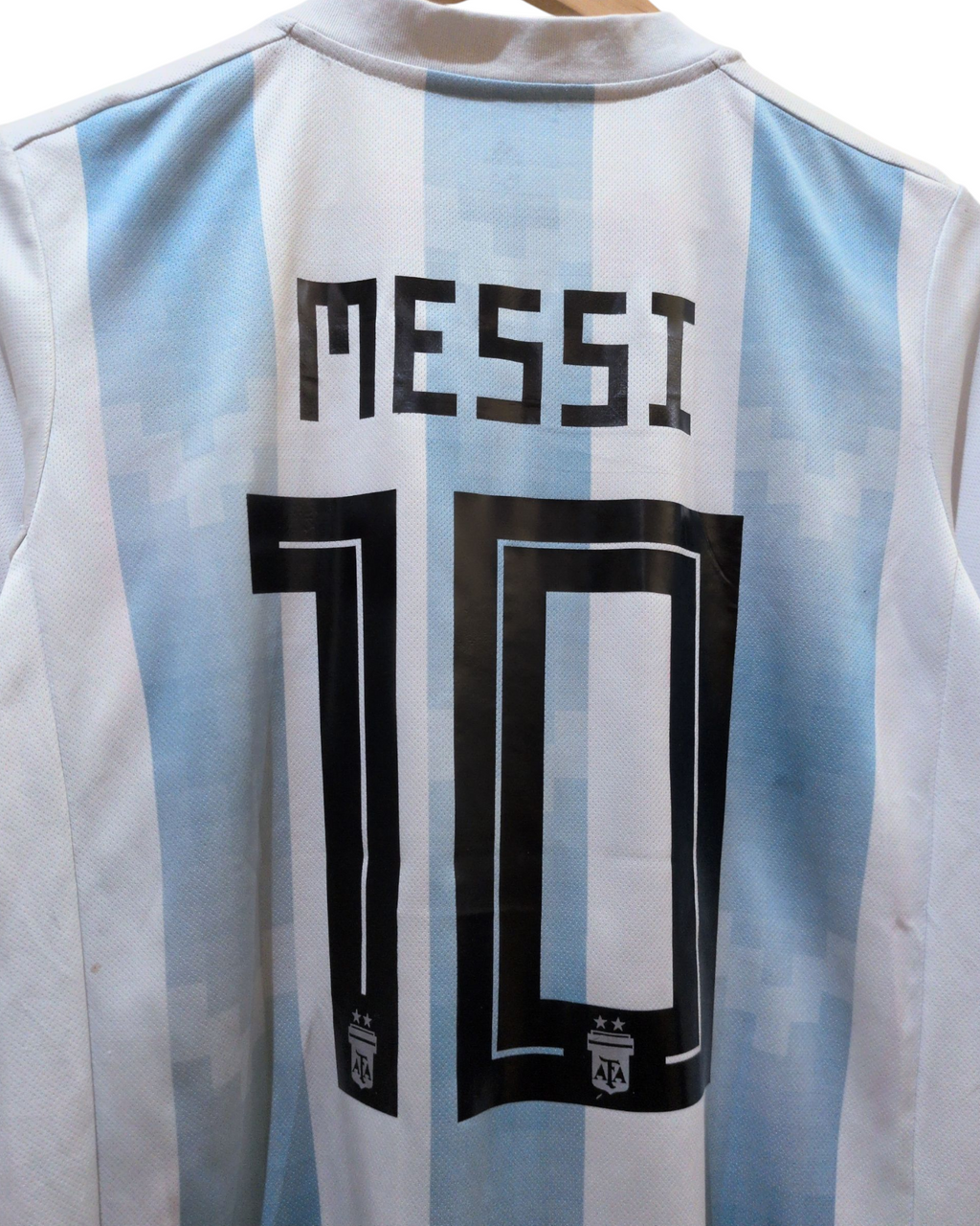 2018-19 Argentina Adidas Home Shirt #10 Messi - (XL.Boys)