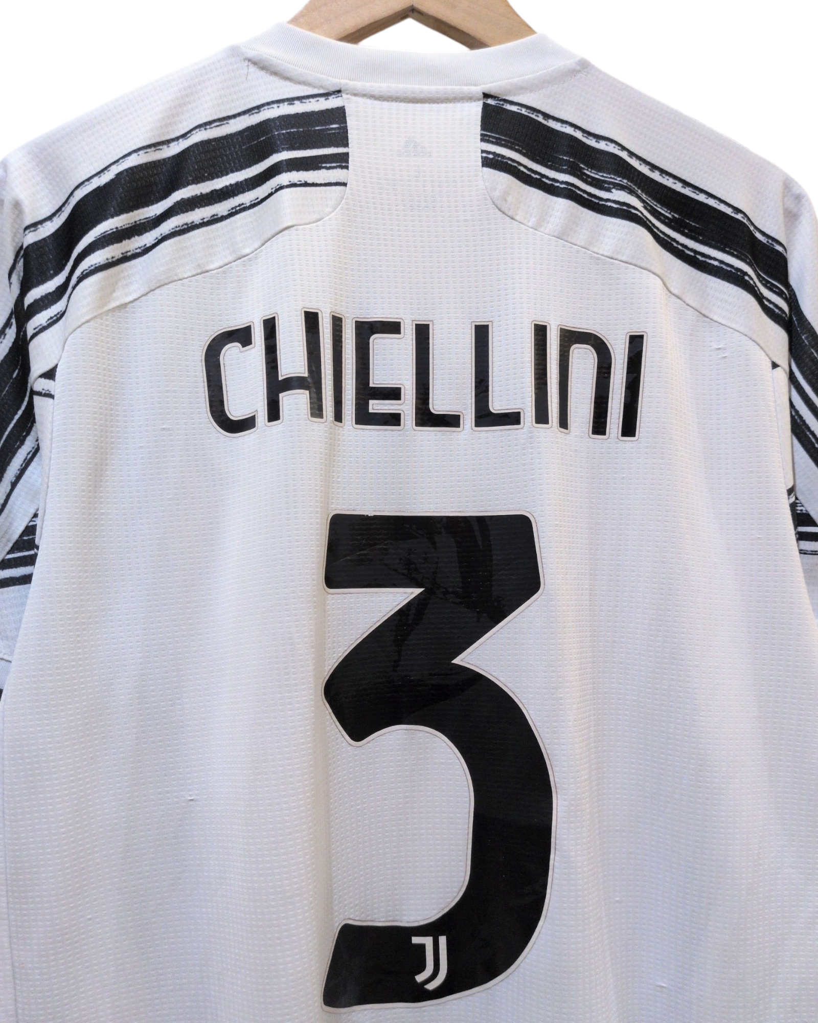 2020-21 Juventus Adidas Authentic Home Shirt #3 Chiellini - (L)