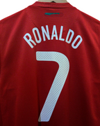 2010-11 Portugal Nike Home Shirt #7 Ronaldo - (M)