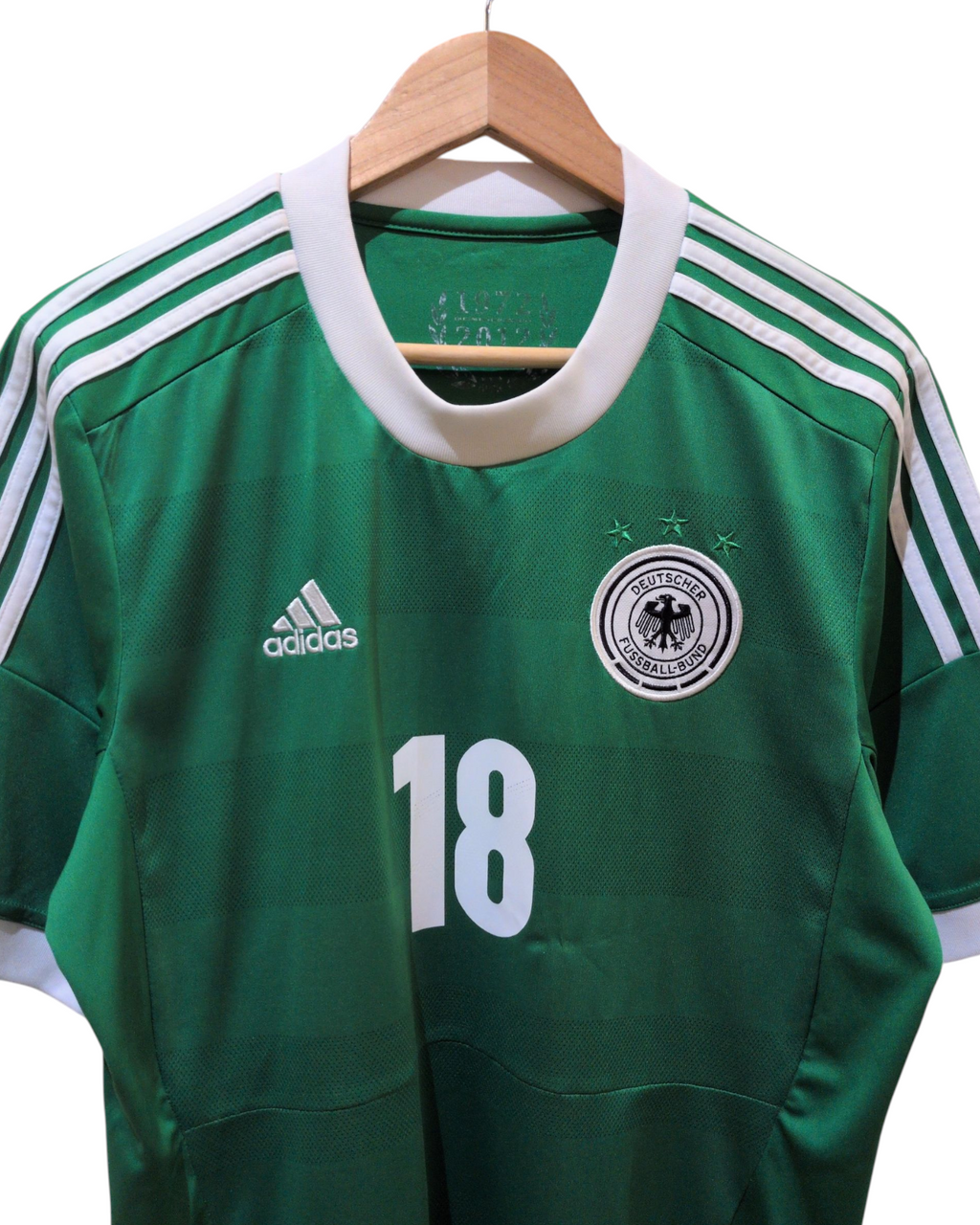 2012-13 Germany Adidas Away Shirt #18 Kroos - (L)