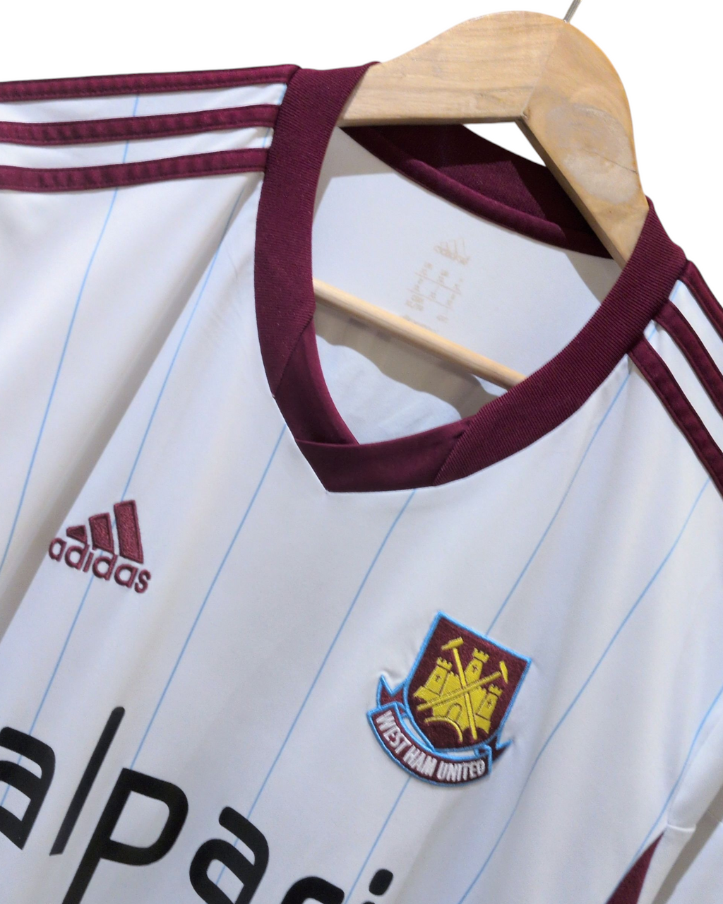 2013-14 West Ham Adidas Away Shirt #9 Carroll - (XL)