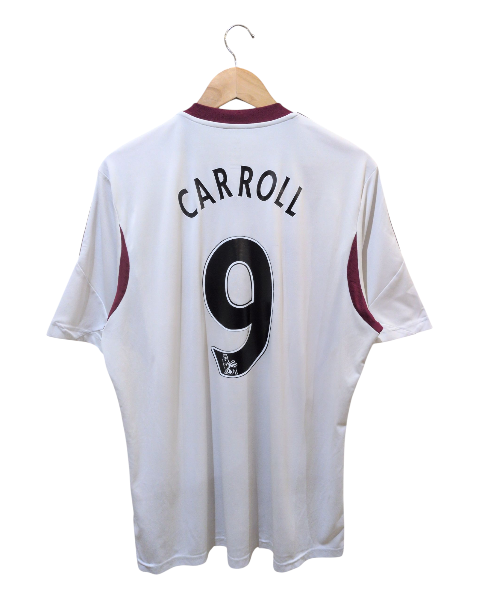 2013-14 West Ham Adidas Away Shirt #9 Carroll - (XL)
