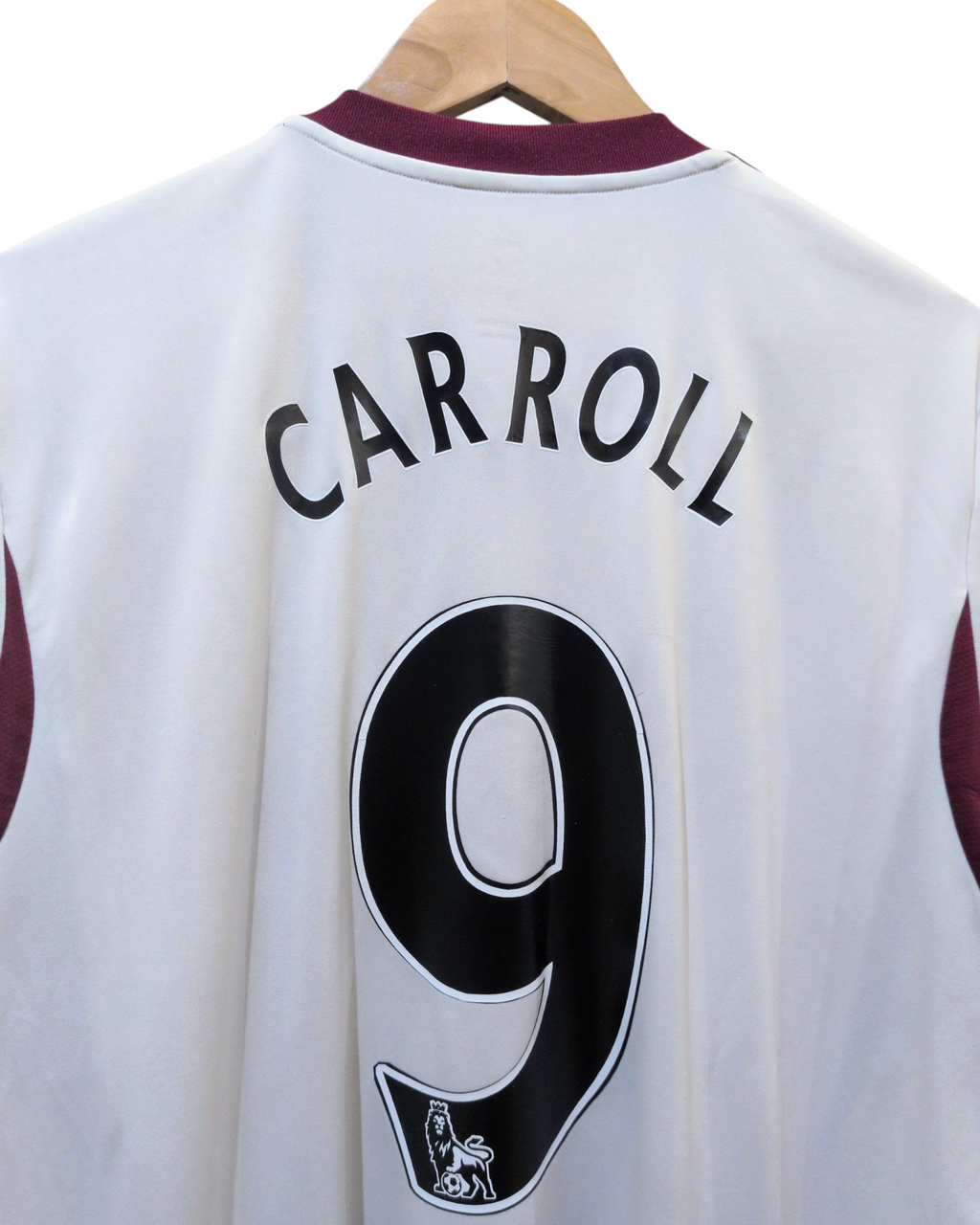 2013-14 West Ham Adidas Away Shirt #9 Carroll - (XL)