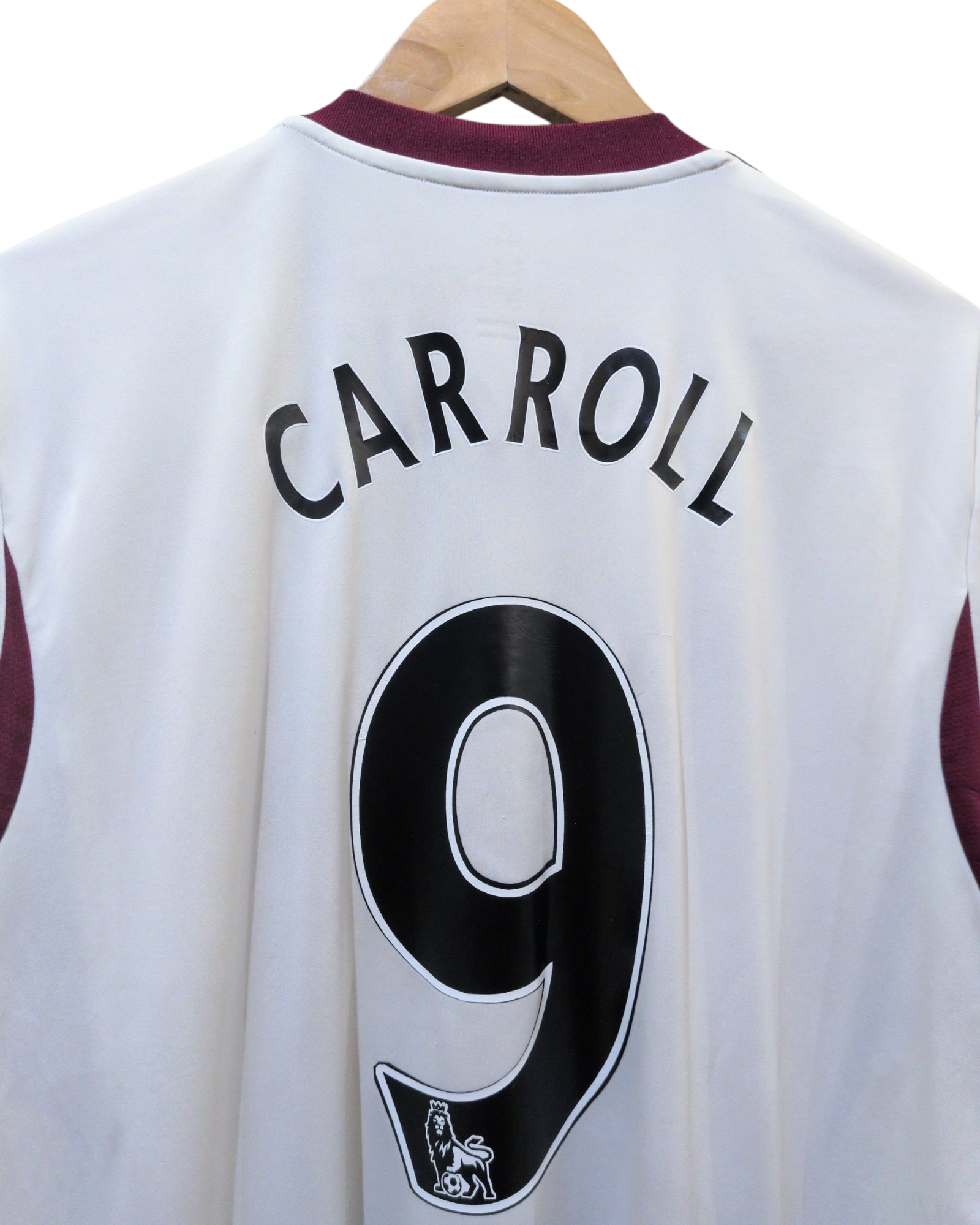 2013-14 West Ham Adidas Away Shirt #9 Carroll - (XL)