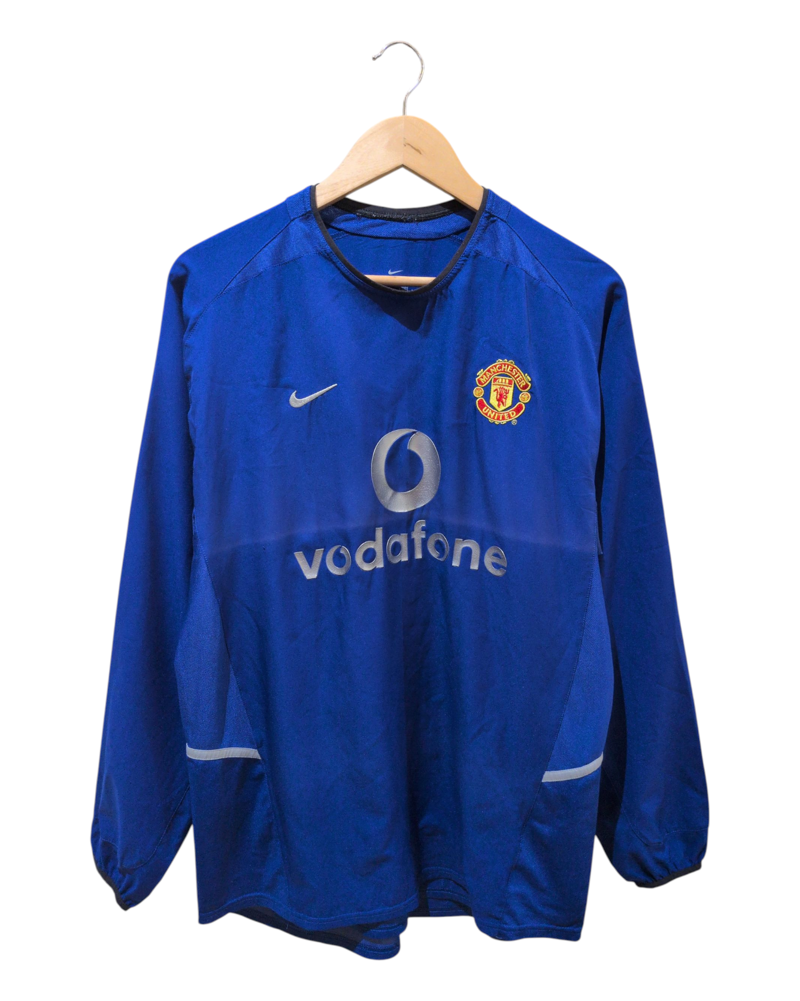 2002-03 Manchester United Nike Third L/S Shirt #16 Keane - (M)