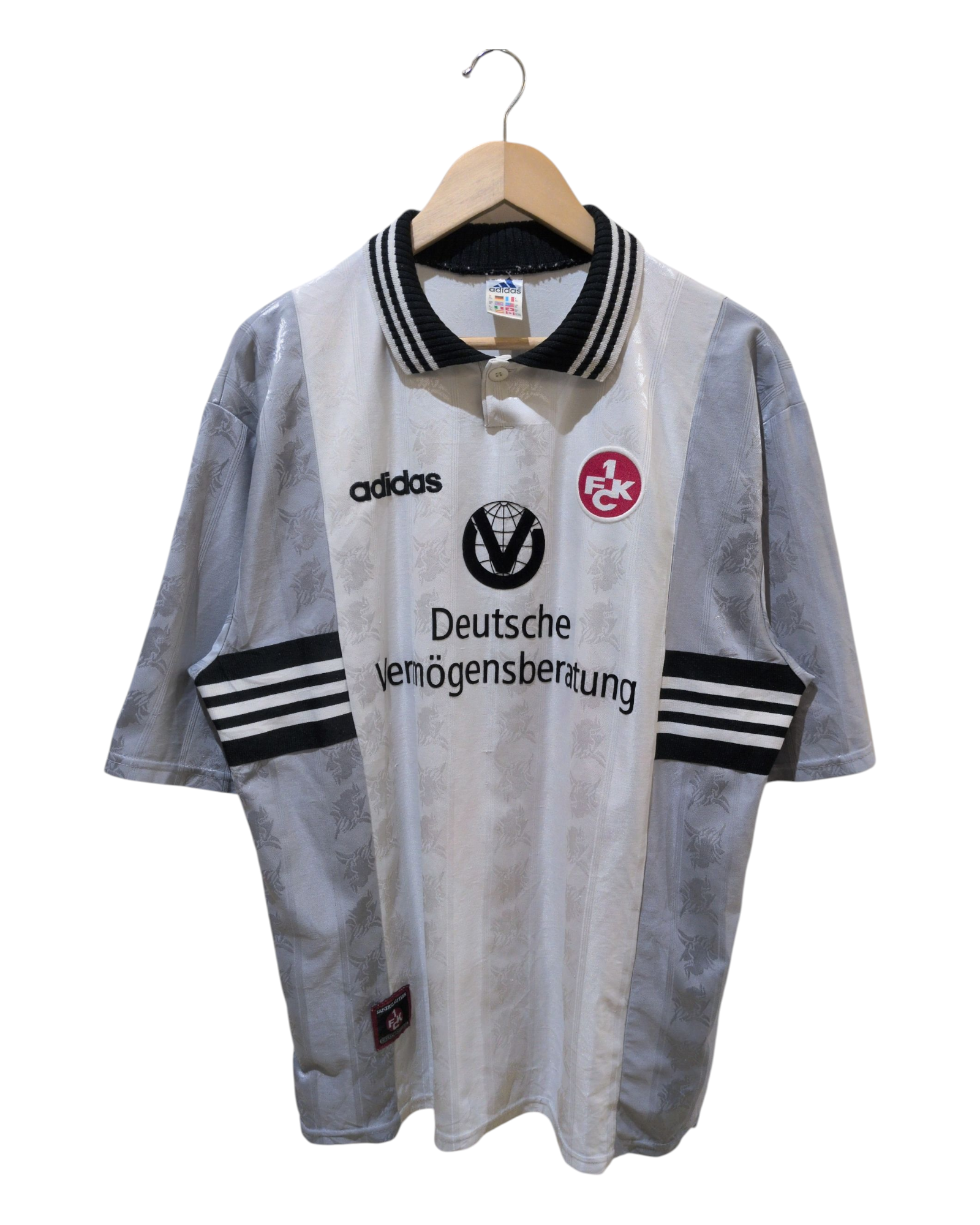1998-99 Kaiserslautern Adidas Away Shirt #3 Ballack - (XL)