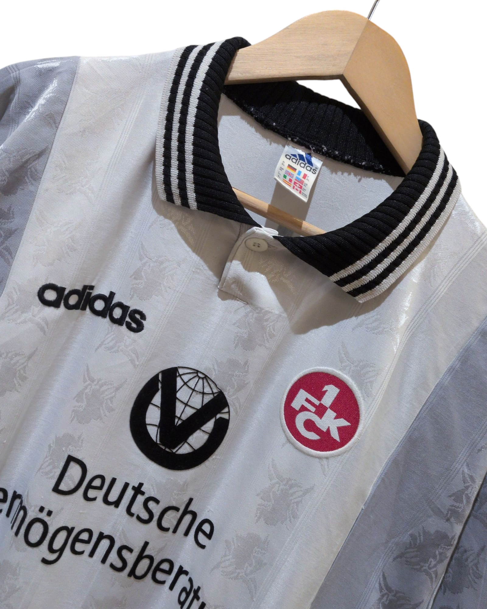 1998-99 Kaiserslautern Adidas Away Shirt #3 Ballack - (XL)