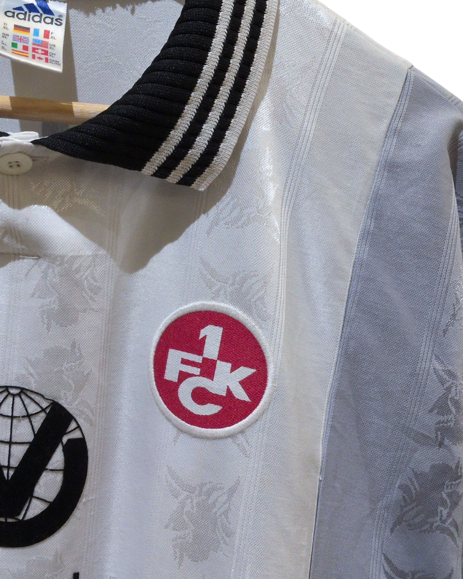 1998-99 Kaiserslautern Adidas Away Shirt #3 Ballack - (XL)