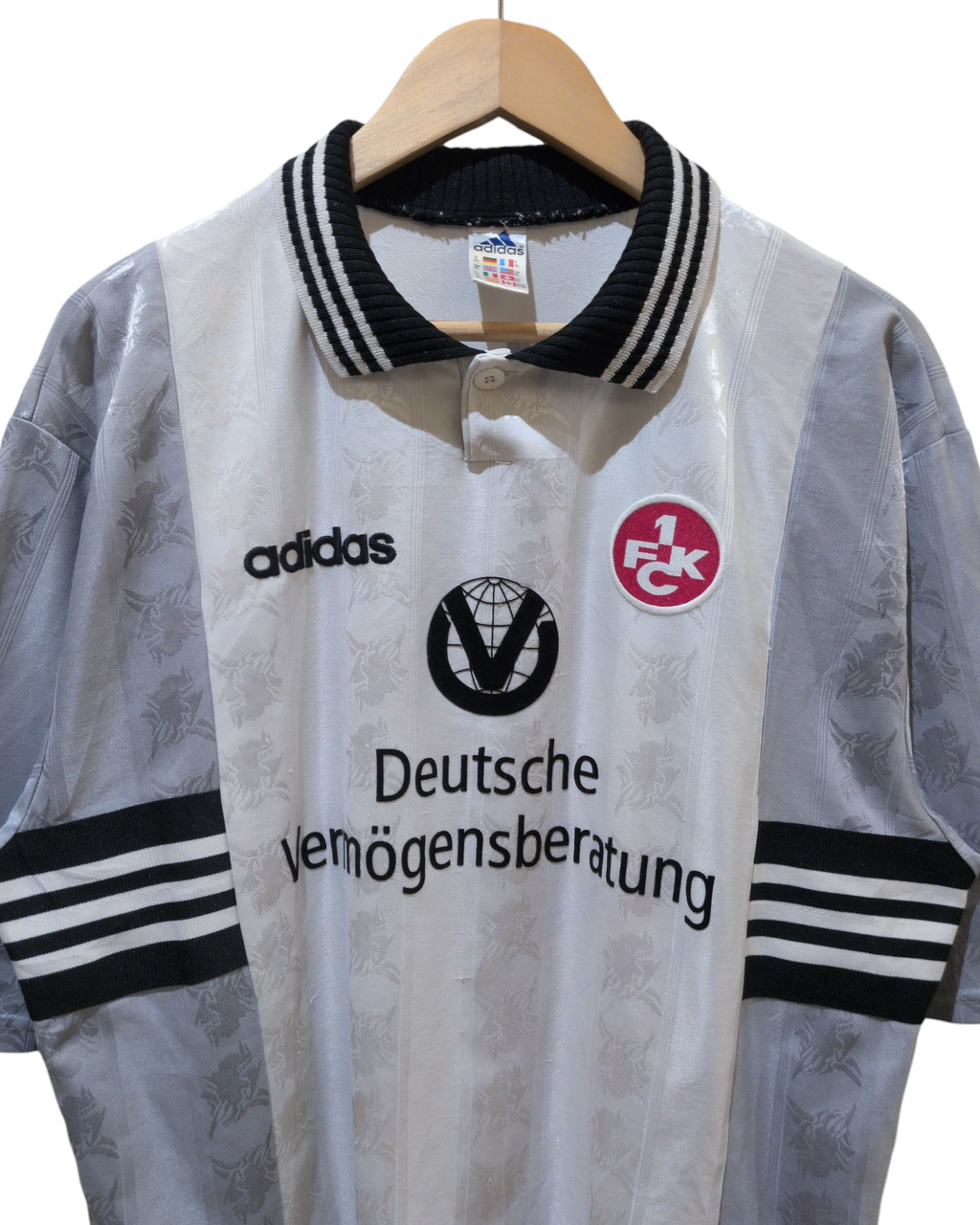 1998-99 Kaiserslautern Adidas Away Shirt #3 Ballack - (XL)