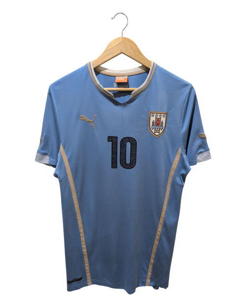 2014-15 Uruguay Puma Home Shirt #10 D.Forlan - (M)