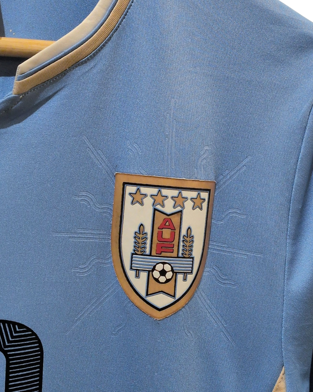 2014-15 Uruguay Puma Home Shirt #10 D.Forlan - (M)