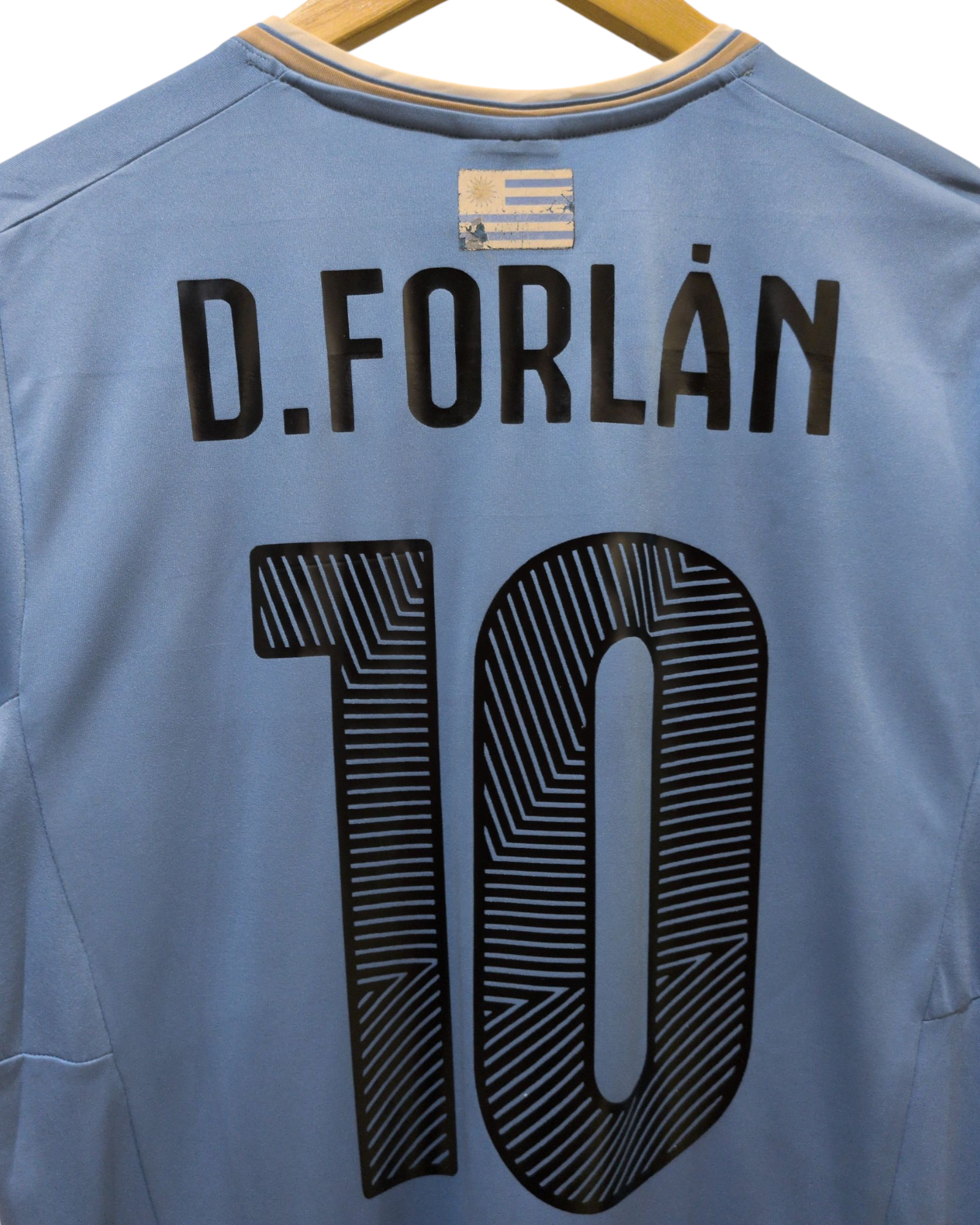 2014-15 Uruguay Puma Home Shirt #10 D.Forlan - (M)