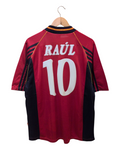 1998-99 Spain Adidas Home Shirt #10 Raul - (L)