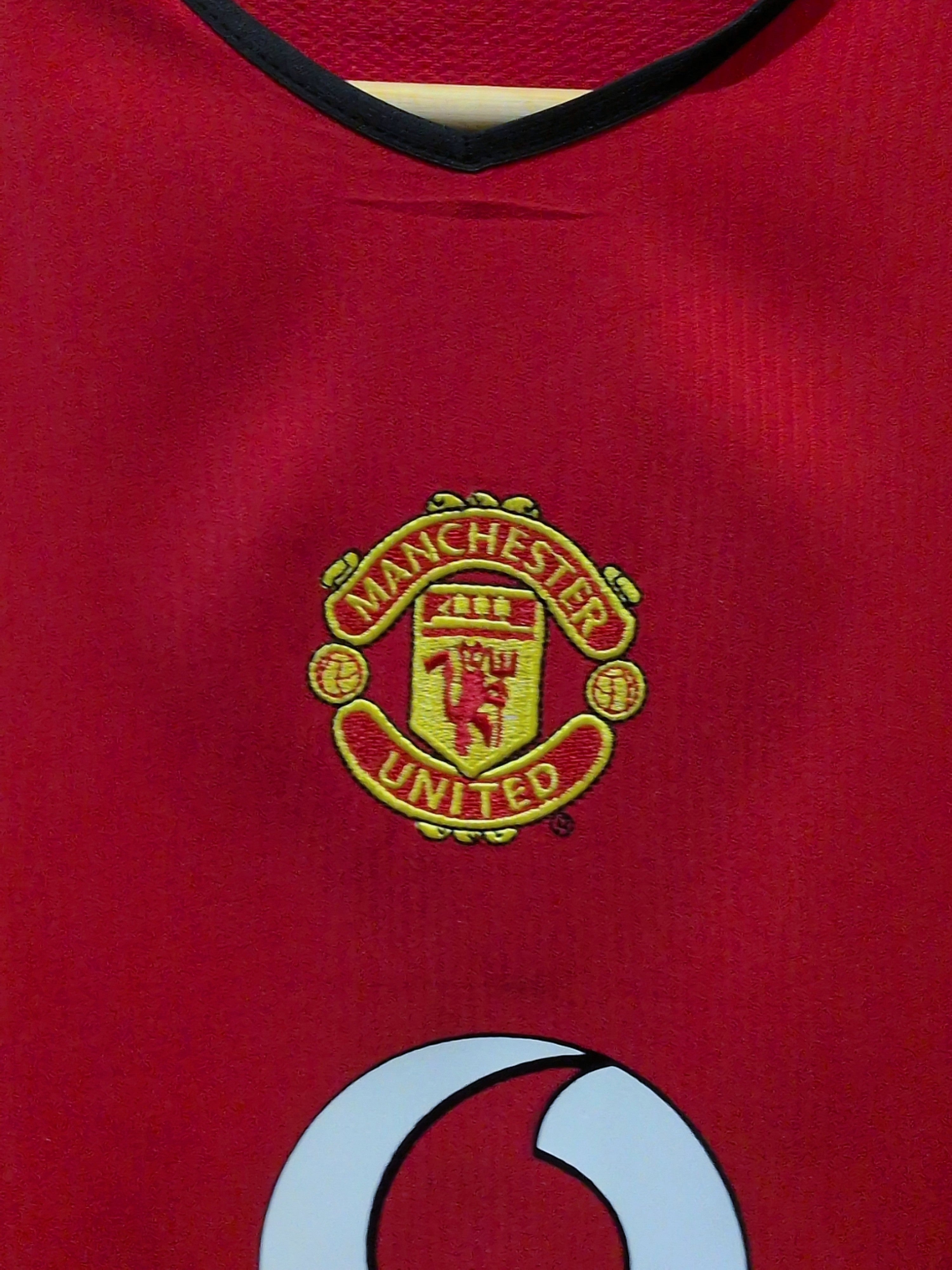2004-06 Manchester United Nike Home Shirt #7 Ronaldo - (L)