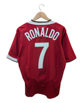2004-06 Manchester United Nike Home Shirt #7 Ronaldo - (L)