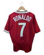 2004-06 Manchester United Nike Home Shirt #7 Ronaldo - (L)