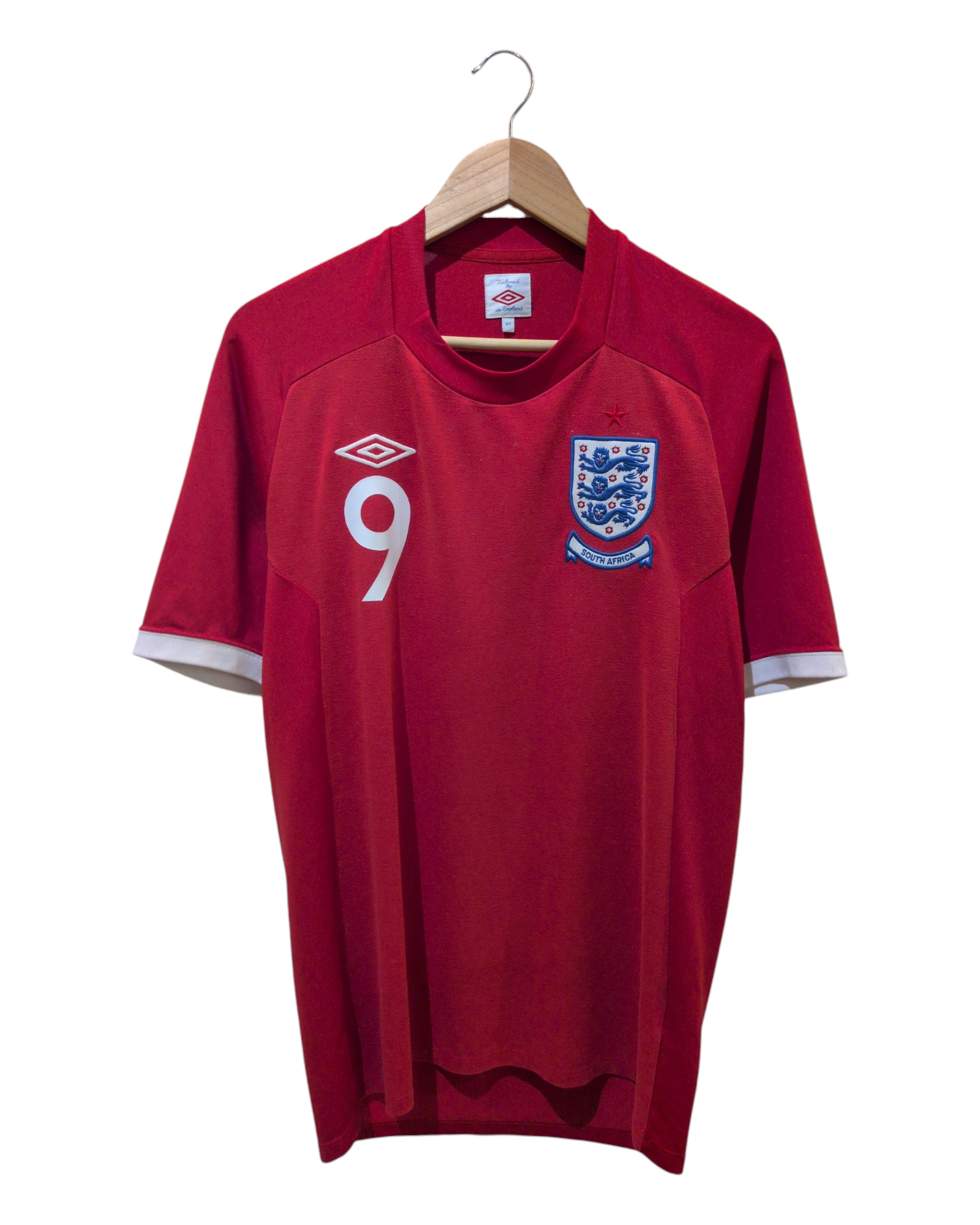 2010-11 England Umbro Away Shirt #9 Crouch - (M)