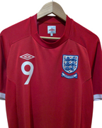 2010-11 England Umbro Away Shirt #9 Crouch - (M)