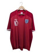 2010-11 England Umbro Away Shirt #10 Rooney - (XL)