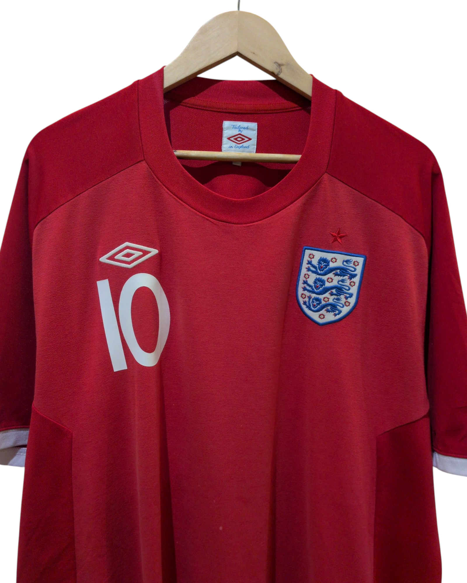 2010-11 England Umbro Away Shirt #10 Rooney - (XL)