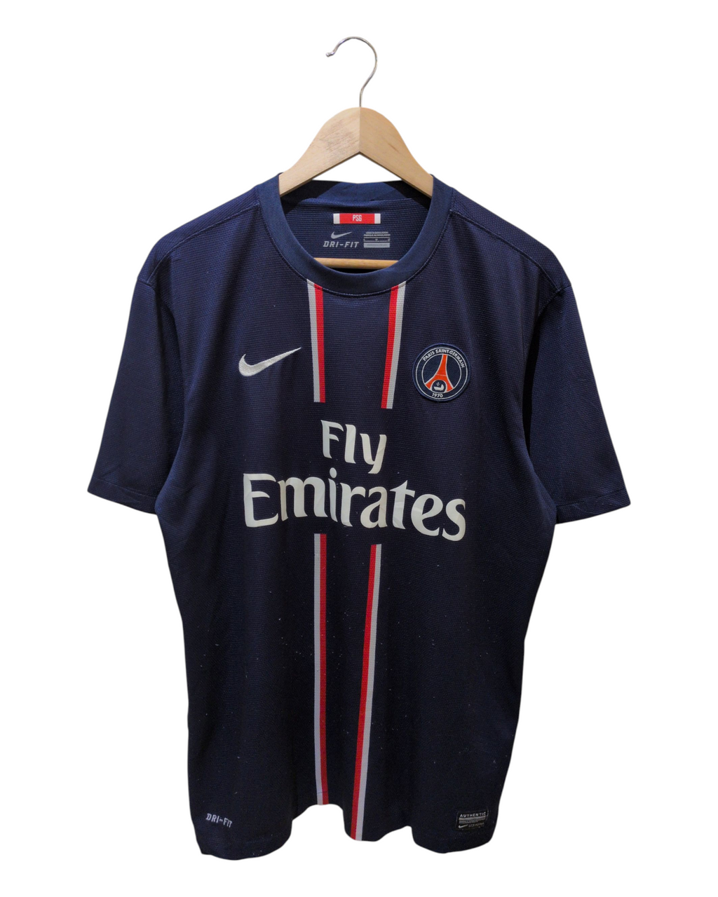 2012-13 PSG Nike Home Shirt #2 T.Silva - (L)