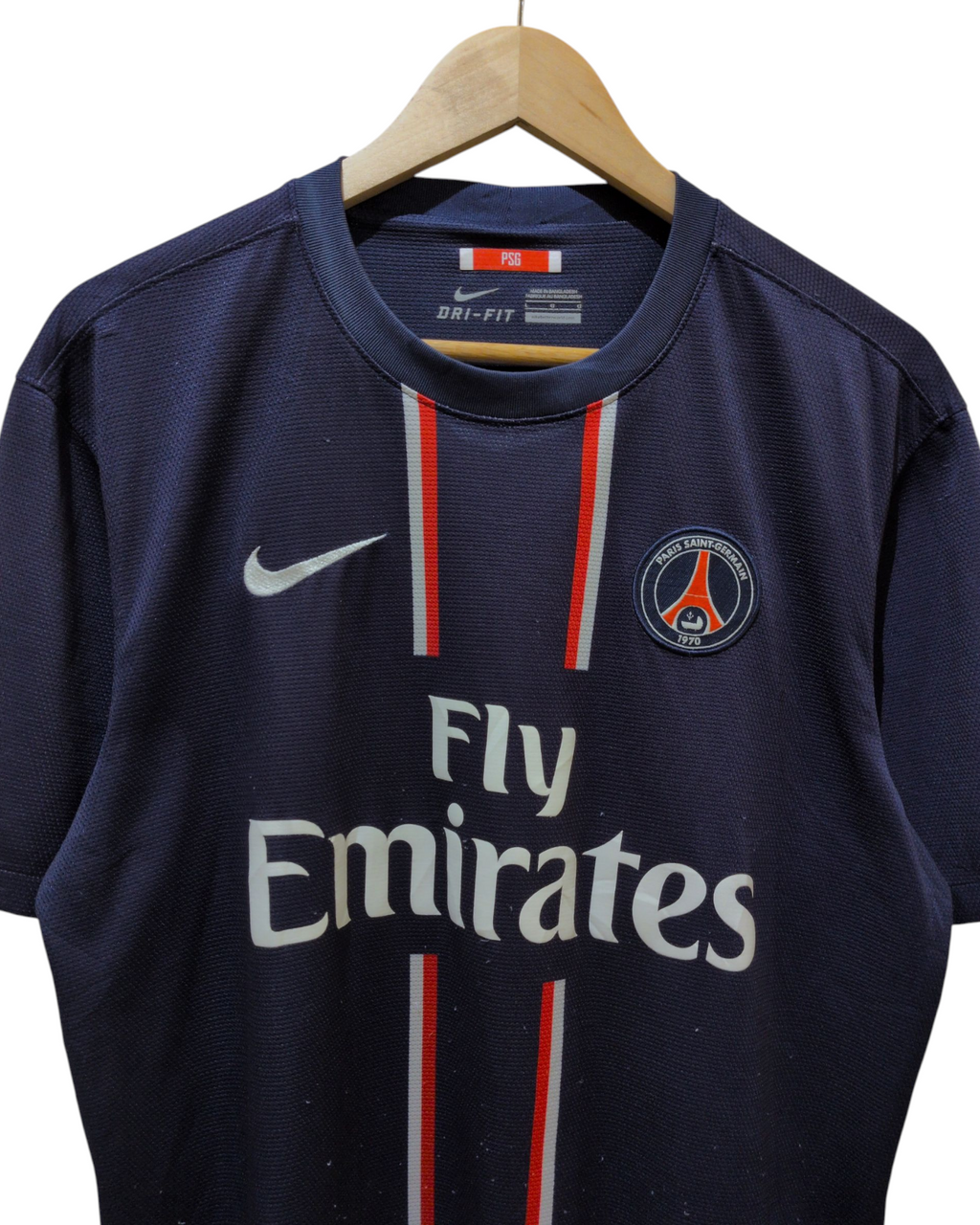 2012-13 PSG Nike Home Shirt #2 T.Silva - (L)
