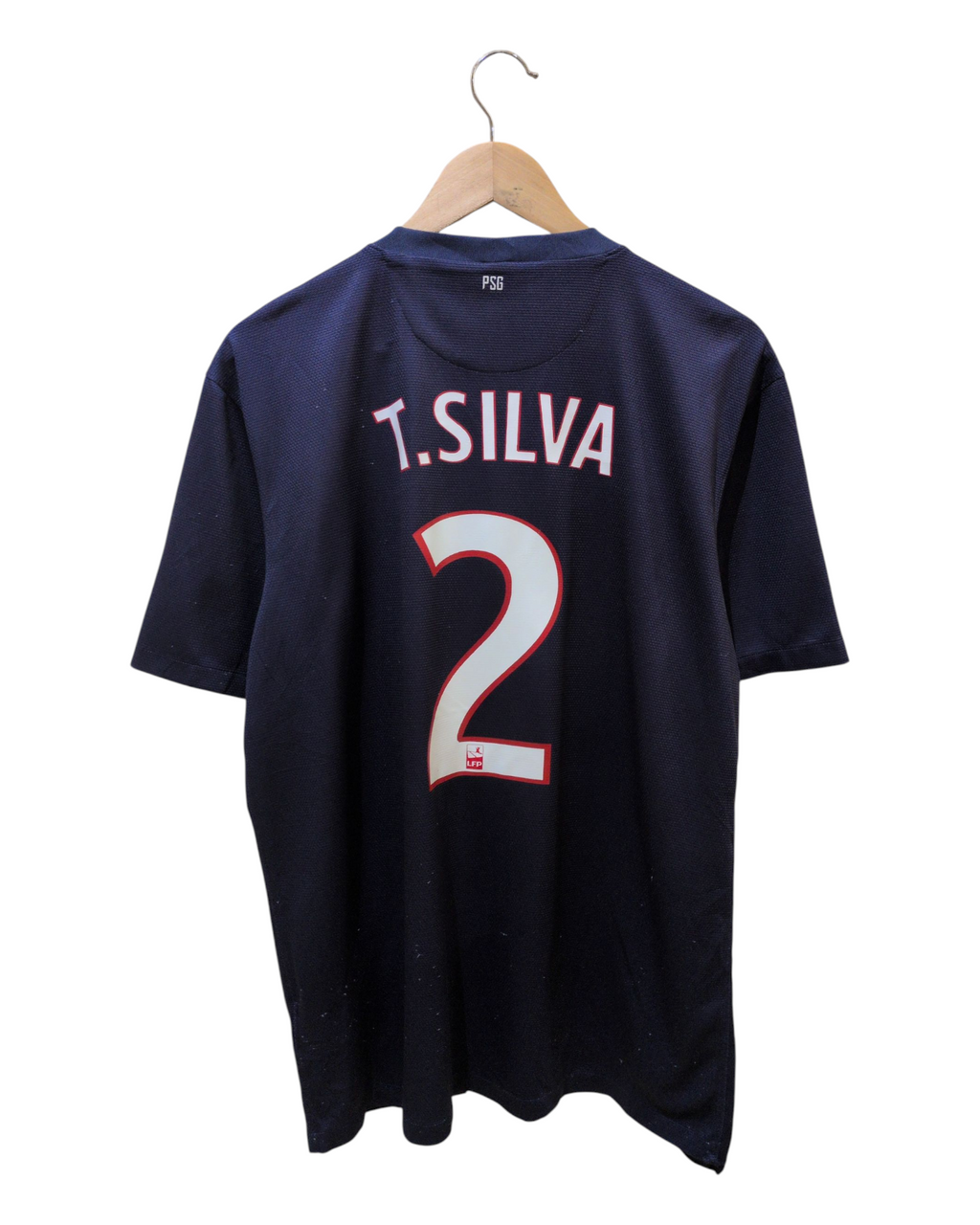 2012-13 PSG Nike Home Shirt #2 T.Silva - (L)
