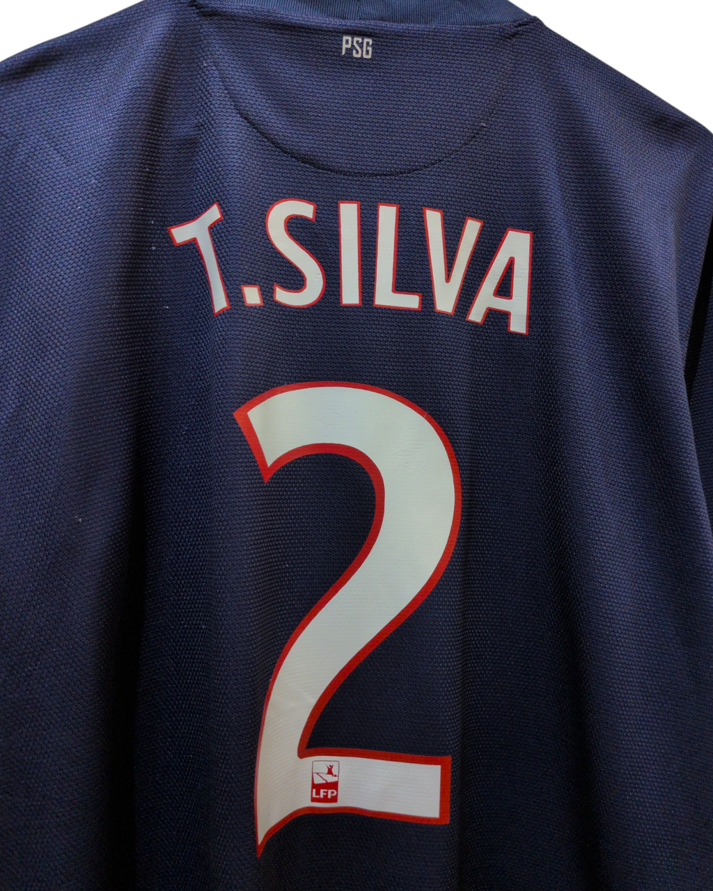 2012-13 PSG Nike Home Shirt #2 T.Silva - (L)