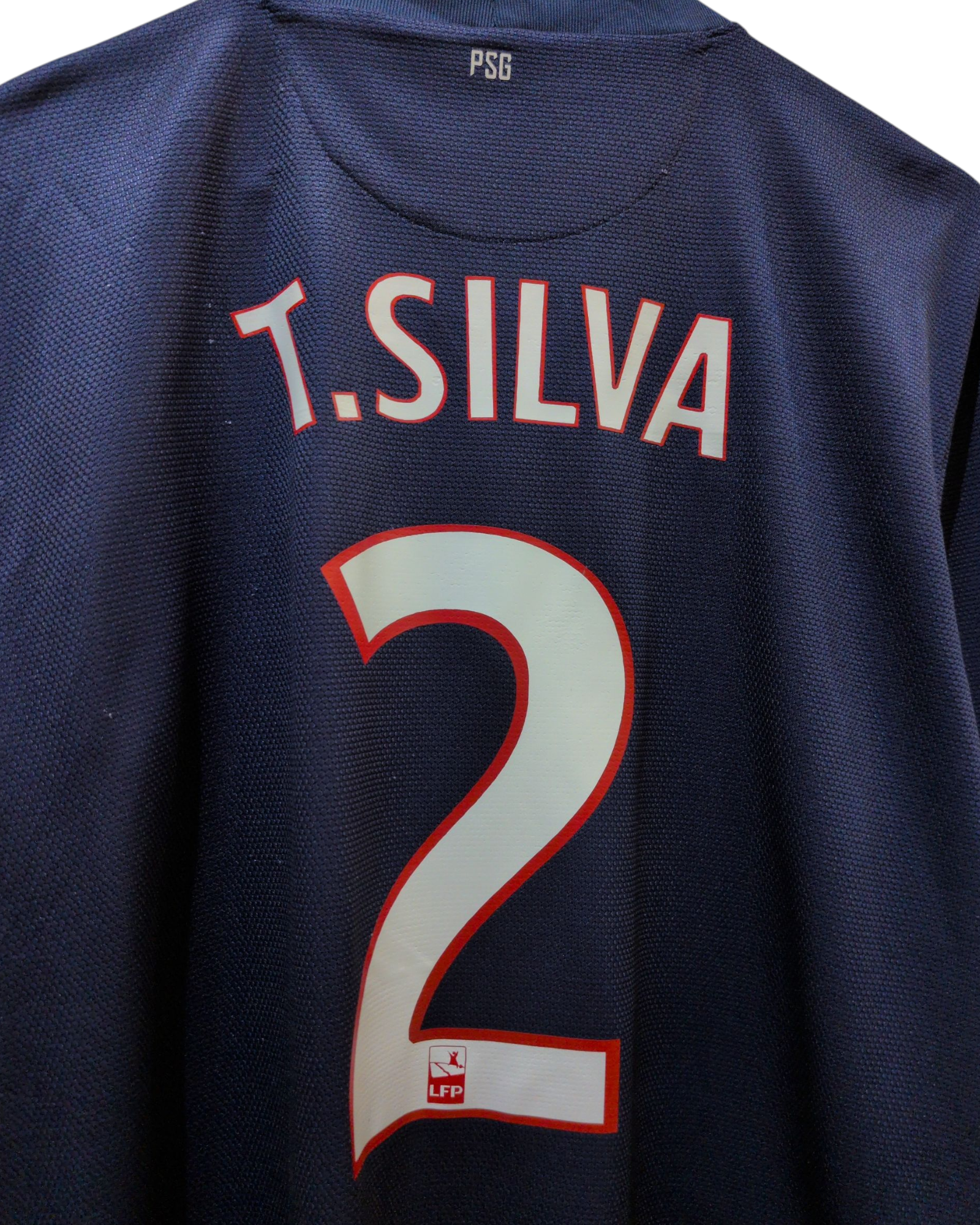 2012-13 PSG Nike Home Shirt #2 T.Silva - (L)