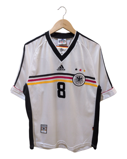 1998-00 Germany Adidas Home Shirt #8 Matthaus - (L)