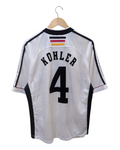 1998-00 Germany Adidas Home Shirt #4 Kohler - (L)