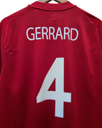2010-11 England Umbro Away Shirt #4 Gerrard - (XL)