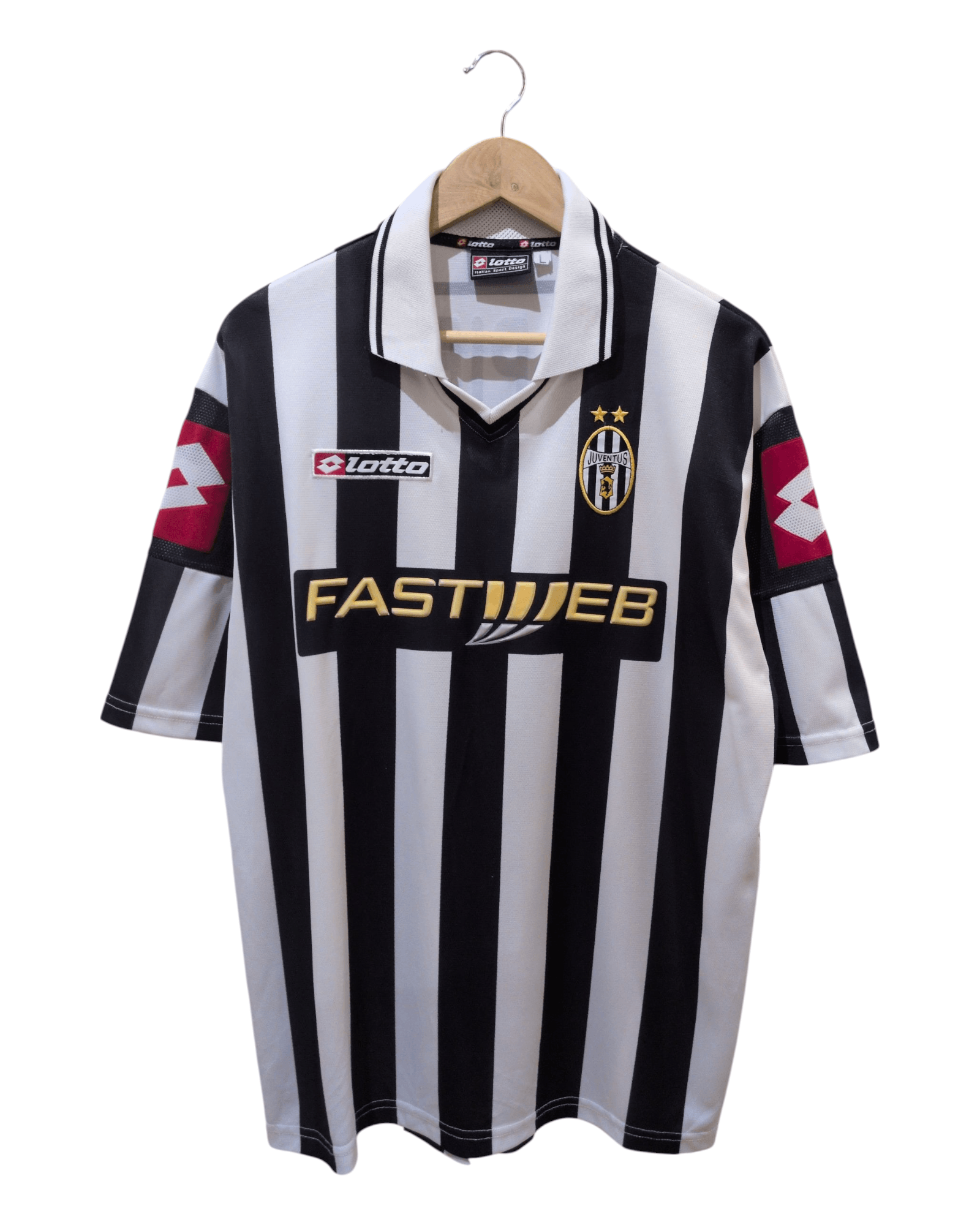 2001-02 Juventus Lotto Player Issue Home Shirt #10 Del Piero - (L)