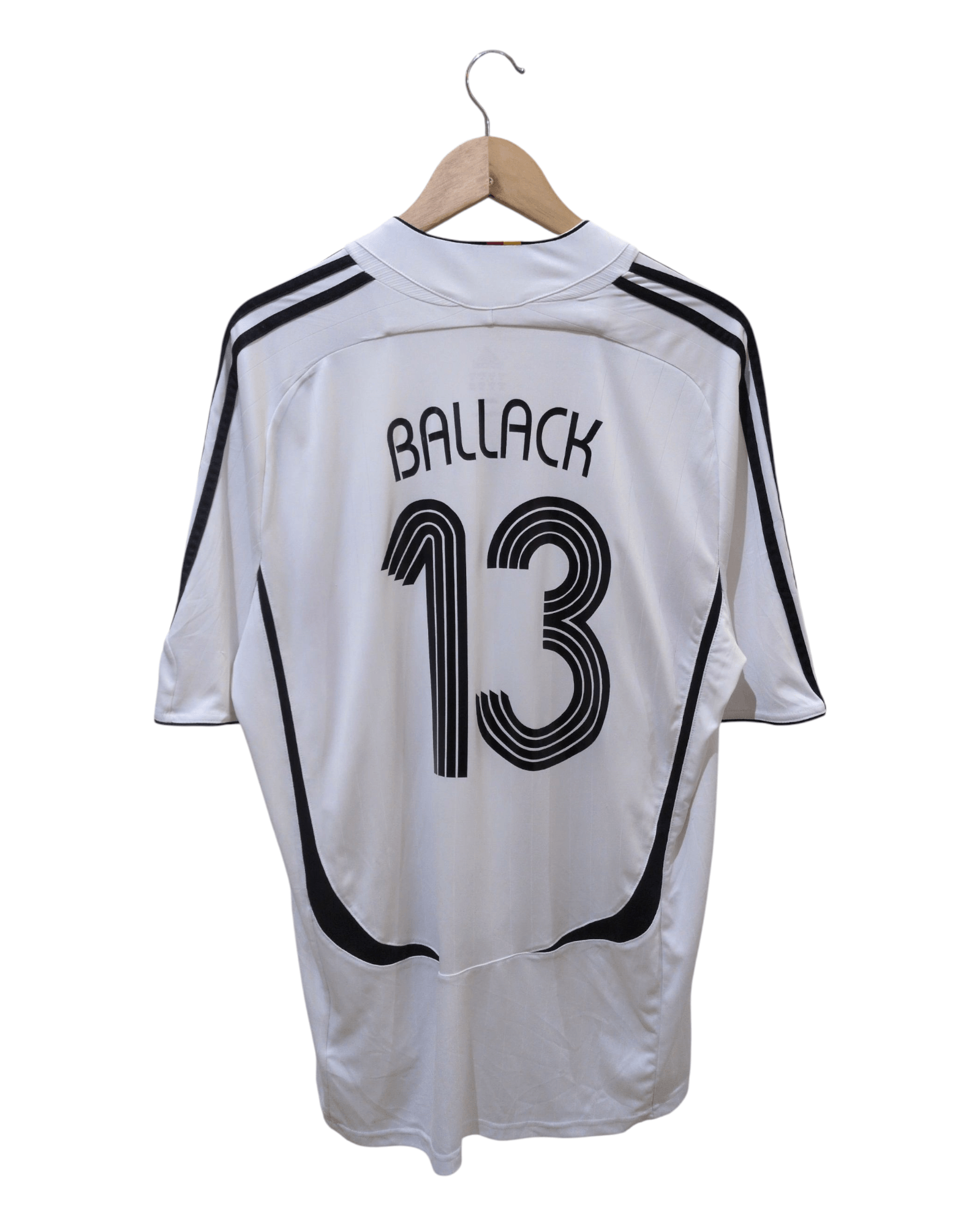2005-07 Germany Adidas Home Shirt #13 Ballack - (XL)