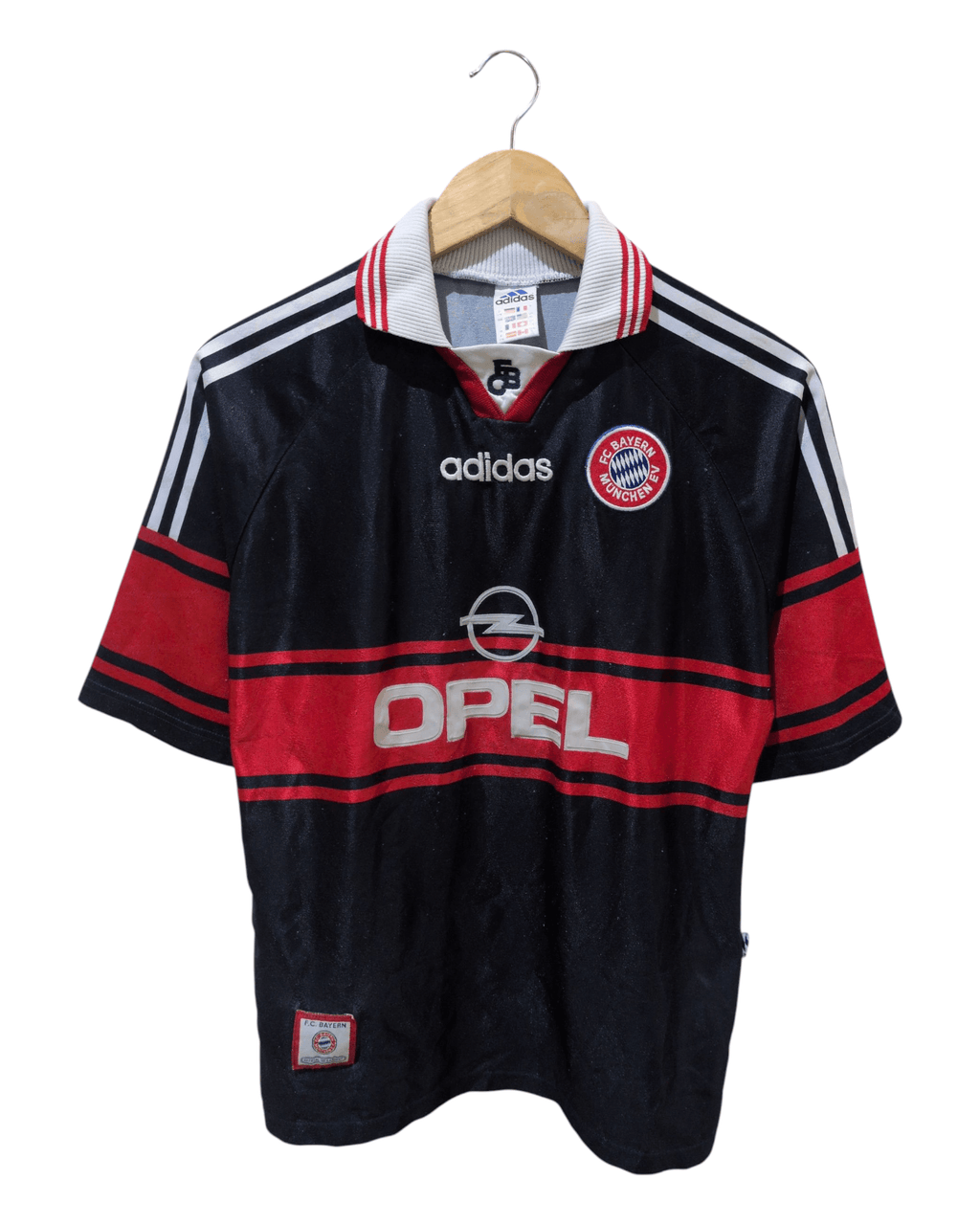 1997-99 Bayern Munich Adidas Home Shirt #11 Effenberg - (XL.Boys)