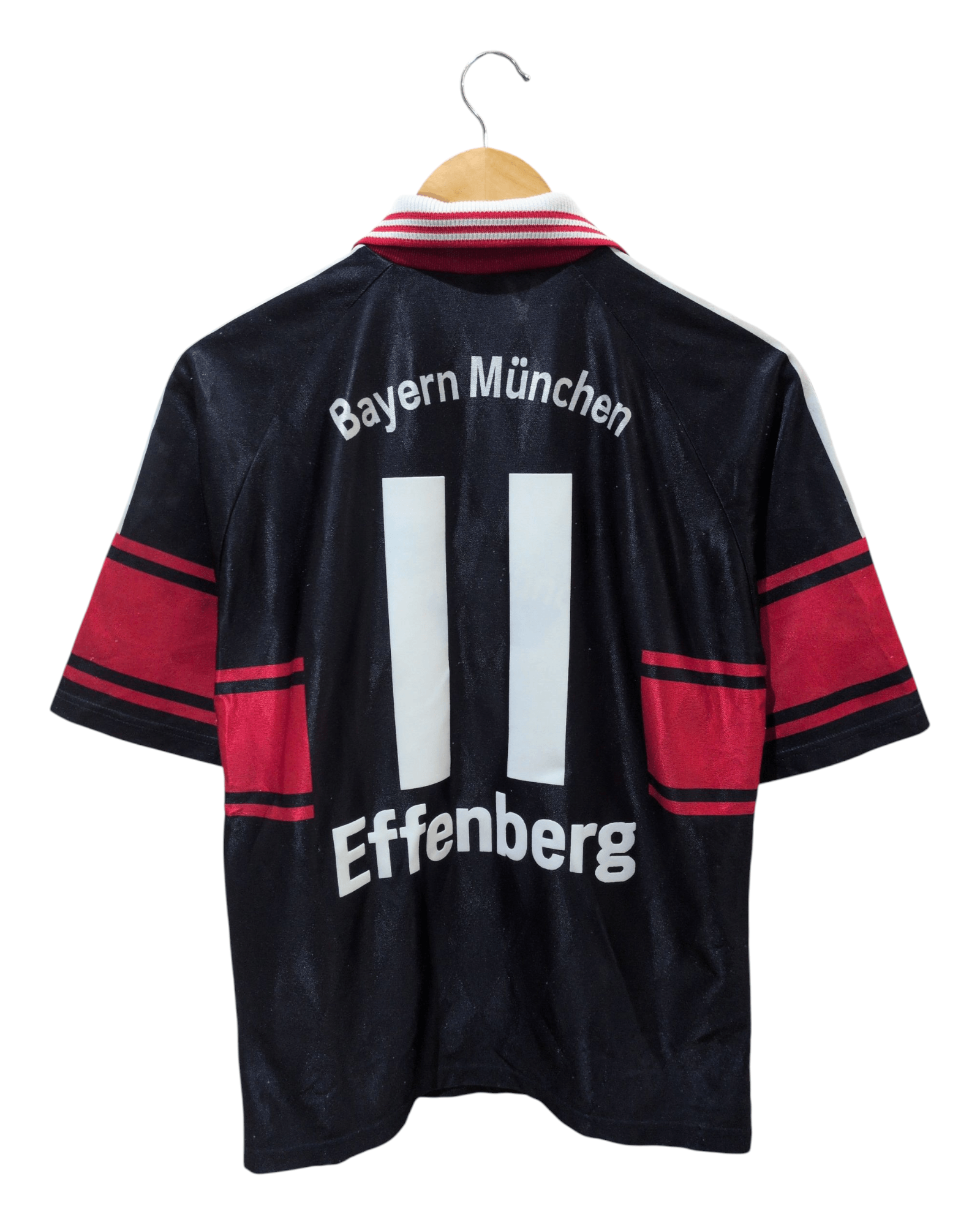 1997-99 Bayern Munich Adidas Home Shirt #11 Effenberg - (XL.Boys)