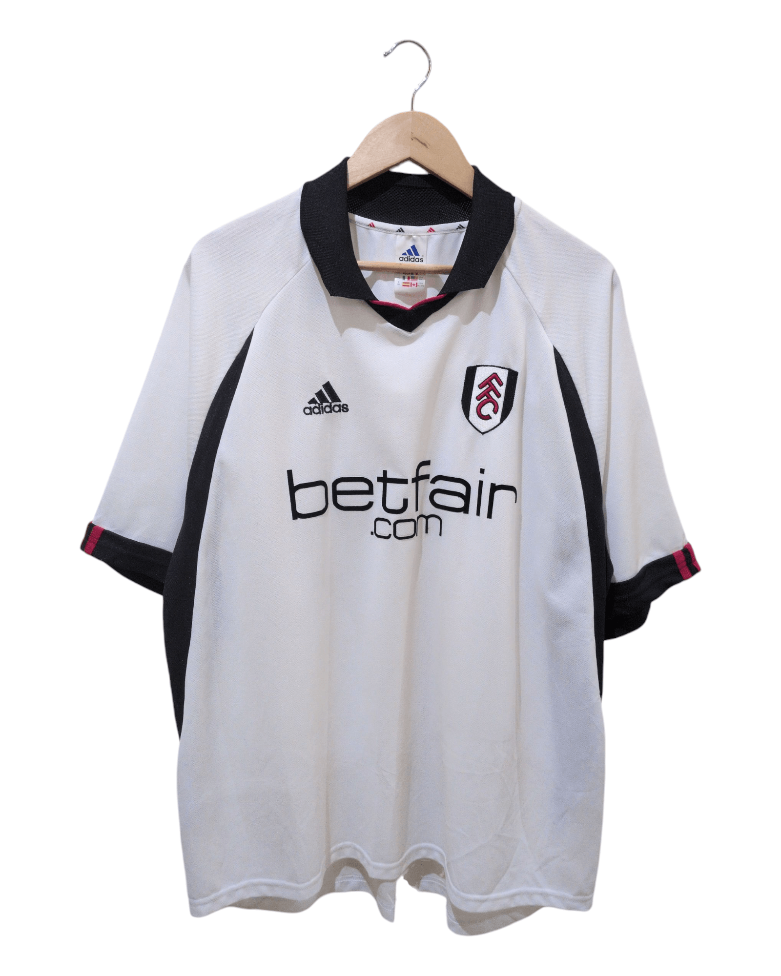 2002-03 Fulham Adidas Home Shirt - (XL)