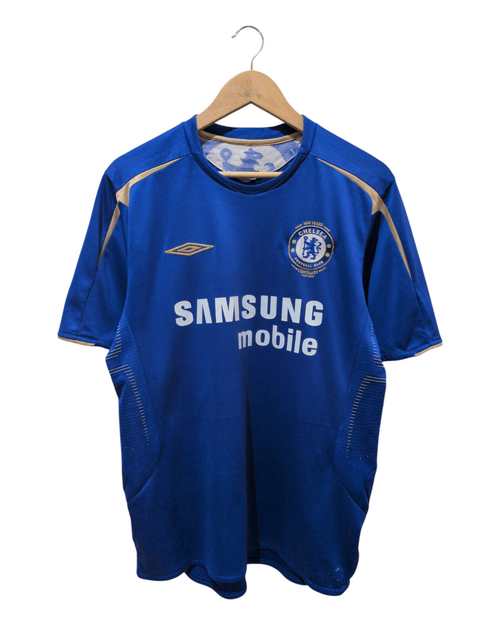 2005-06 Chelsea Umbro Home Shirt #15 Drogba - (L)