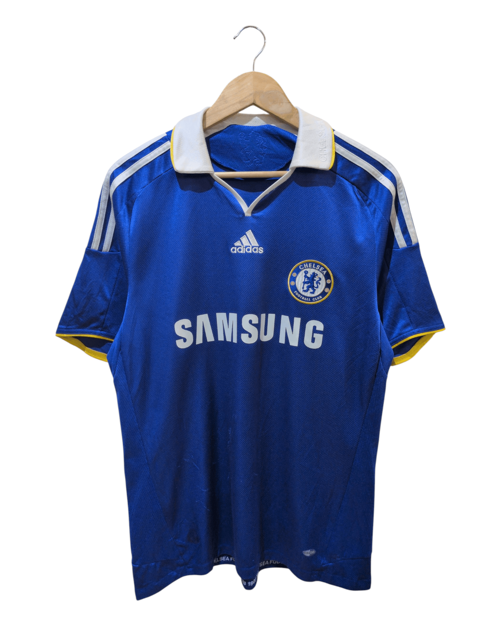 2008-09 Chelsea Adidas Home Shirt #11 Drogba - (L)