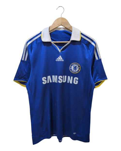 2008-09 Chelsea Adidas Home Shirt #11 Drogba - (L)