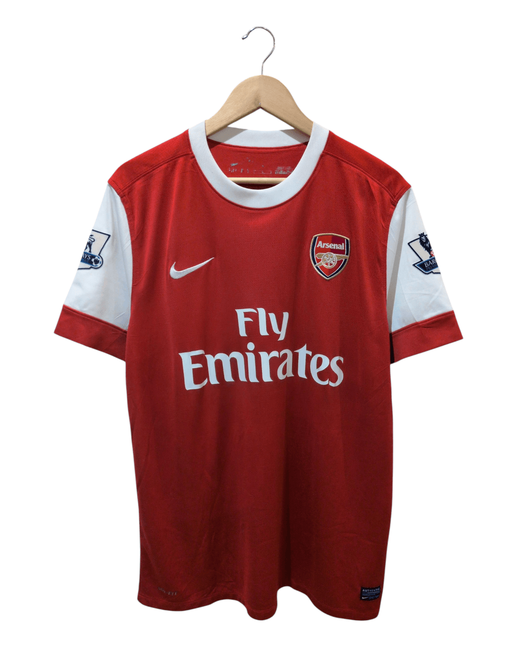 2010-11 Arsenal Nike Home Shirt #4 Fabregas - (L)