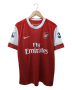 2010-11 Arsenal Nike Home Shirt #4 Fabregas - (L)
