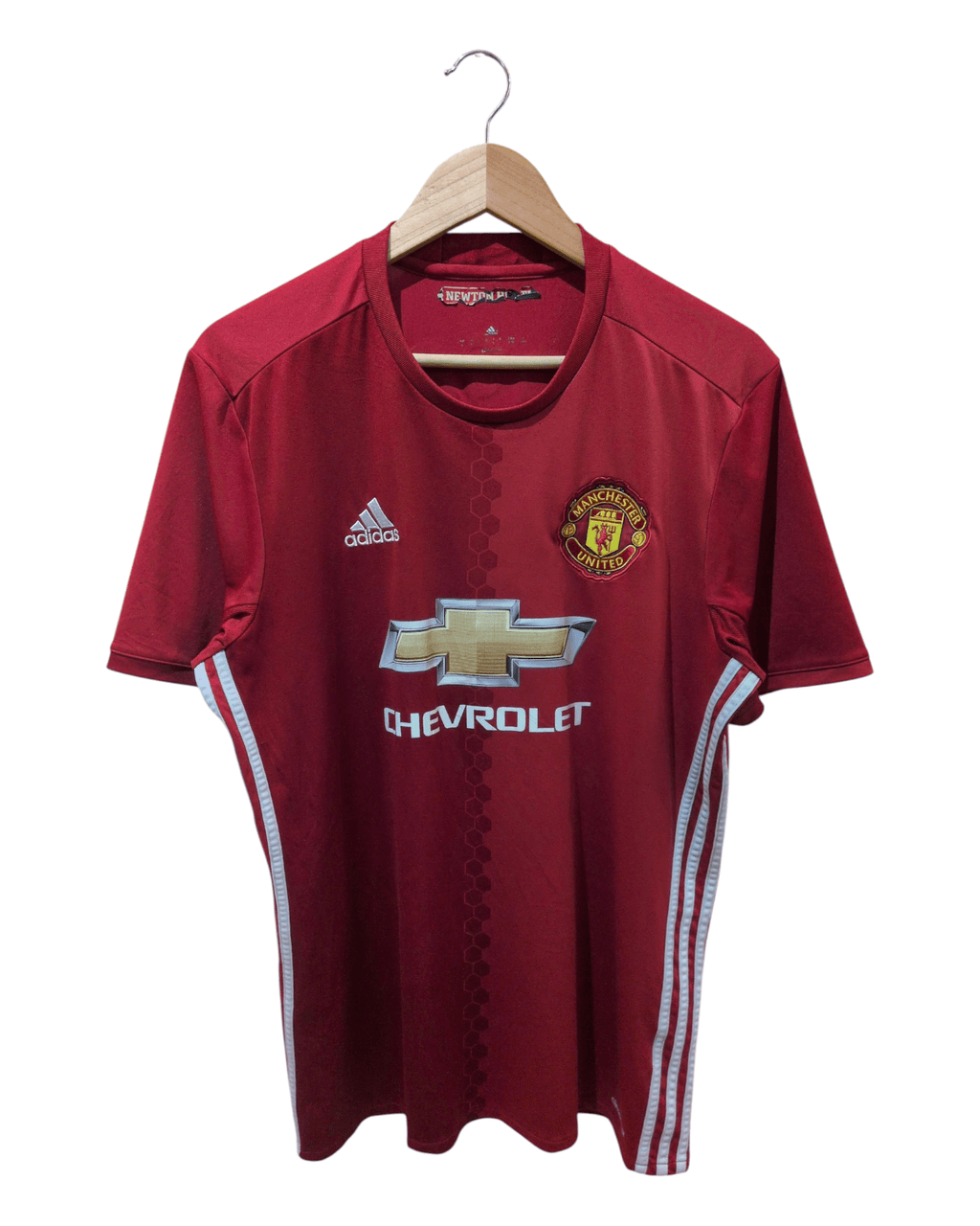 2016-17 Manchester United Adidas Home Shirt #6 Pogba - (L)